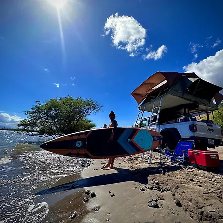 Embark On A Journey Through Maui With Aloha Glamp'S Jeep And Rooftop Tent Allows You To Discover Diverse Campgrounds, Unveiling The Island'S Beauty From Unique Perspectives Each Day Paia Esterno foto