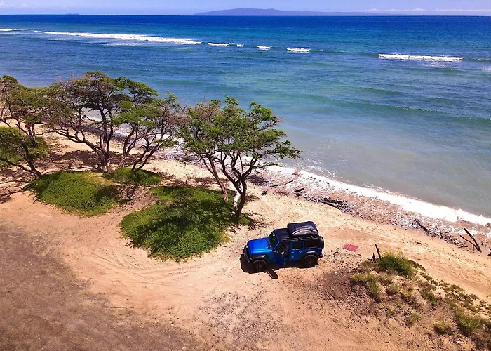 Embark On A Journey Through Maui With Aloha Glamp\'S Jeep And Rooftop Tent Allows You To Discover Diverse Campgrounds, Unveiling The Island\'S Beauty From Unique Perspectives Each Day